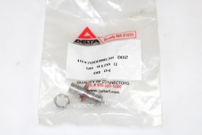 lot of 5 Delta UG912A/U  BNC Female FRT B/H MNT Eyelet Bulkhead Connector