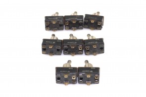 LOT OF 8 CH Toggle Switch ON-OFF UND LAB INC