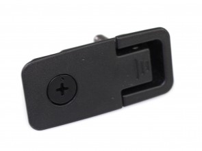 Southco Black Powder Coated Lift and Turn Compression Latch