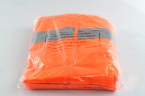 Lot of 5 Reflective Vest YOYO-201 Size-XL Orange