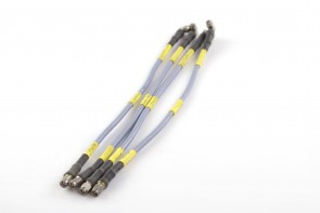 lot of 4 Sma male to sma right Angle Male Plug Test Cable