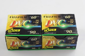 5x Fujifilm Fuji DV60 Mini DV Tape Cassette DVM60AME Brand New