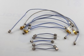 Lot Of 12 MINIBEND R-6,9,3,16 SMA M to SMA M,RF Coaxial Cable