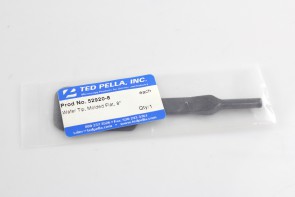TED PELLA WAFER TIP MOLDED FLAT 8"