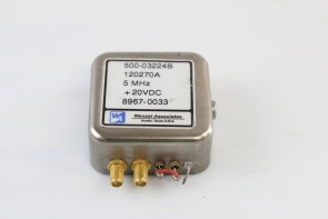 Wenzel Quartz oscillator 500-03224B / 120270A 5Mhz +20VDC