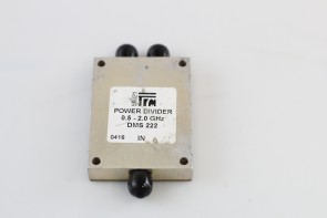 TRM Microwave DMS222, 0.5 to 2.0 GHz, 20 dB SMA (F), Power Divider