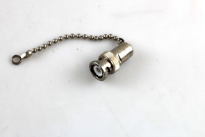 LOT OF 20 AMPHENOL BNC Terminator Plug 0.5 Watt With Chain 51 Ohm 35650-51