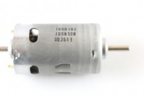 Johnson 1090152 DC Motor Robomow Lawn Mower Motor Replacement Dual Shaft,