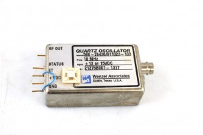 Wenzel 10MHz Quartz Oscillator 500-26436/911023-103 Low Phase Noise +