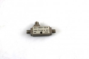 MCC/NORSAL 4801-20A FREQ 7-12.4GHZ DIRECTIONAL COUPLER