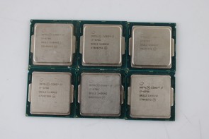 Lot of 6 Intel Core i7-6700 SR2L2 3.40GHz Quad-Core 8MB LGA1151 Desktop CPU Processor