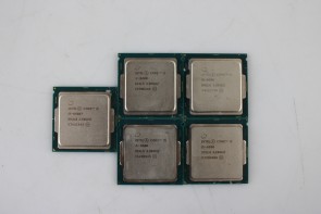 Lot of 5 Intel Core (2pcs i5-6500) (2pcs,i5-6600 SR2L5) (1pcs i5-6500t sr2l8) Processor CPU