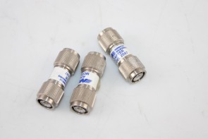 LOT OF 3 Midwest Microwave Model 2597 RF Adapter ? TNC Male to TNC Male, 50?, DC?18 GHz
