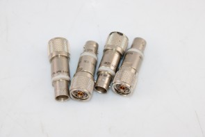 LOT OF 4 TROMPETER ADBJ20-E1-PL375 RF Adapter BNC Jack to TRT Plug