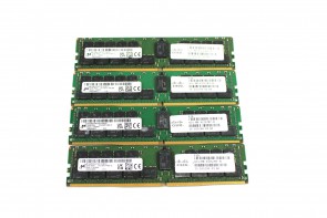 Lot of 4 Micron 32GB 2Rx4 DDR4 PC4-2933Y REG ECC Memory Module RAM MTA36ASF4G72PZ