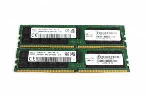 Lot of 2 SK HYNIX HMAA8GR7AJR4N-WM 64GB 2Rx4 PC4-2933Y RDIMM Server RAM #26