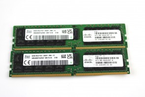 Lot of 2 SK HYNIX HMAA8GR7AJR4N-WM 64GB 2Rx4 PC4-2933Y RDIMM Server RAM #10