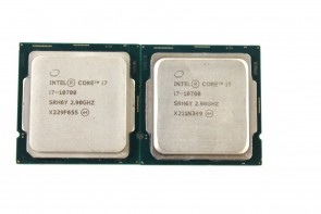 Lot of 2 Intel Core i7-10700 2.90GHz SRH6Y LGA1200 CPU Processor*CHIP DAMAGE*#11