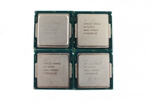 Lot of 4 Intel Xeon E3-1245V5 SR2LL 3.50GHz 4-Core 8MB LGA1151 CPU Processor
