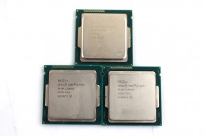 Lot of 3 Intel Core i5-4570 CPU Quad-Core 3.2GHz SR14E LGA 1150 Processors